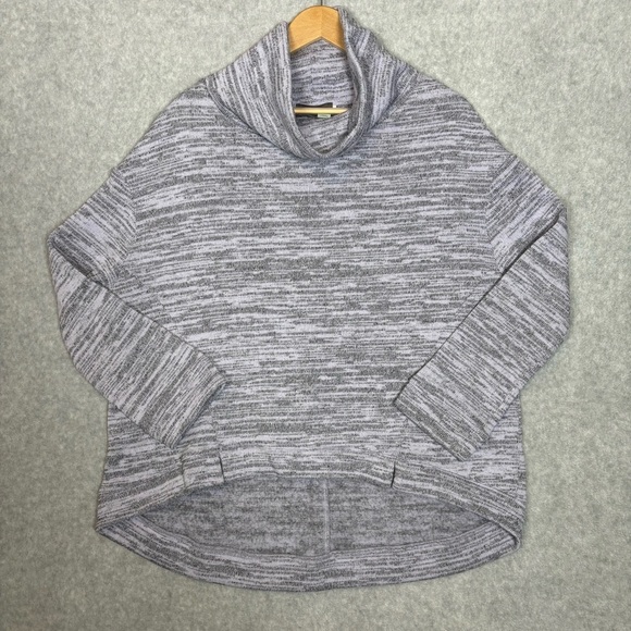 Anthropologie Saturday Sunday Space Dye Cowl Neck Sweater Pullover-Women Large - Picture 3 of 6